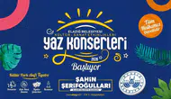 Elazığ Kültür Park sahnesinde yaz akşamları başlıyor