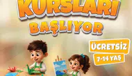Melikgazi Belediyesi çocuklara ücretsiz yaz kursu kapılarını açıyor