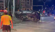 Elazığ’da Hazar Dağlı Kavşağı’nda zincirleme trafik kazası