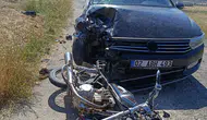 Adıyaman'da motosiklet kazası İki genç ağır yaralandı