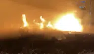 Nusaybin’de otluk alanda çıkan yangını ekipler büyümeden durdurdu