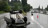 Söke yolunda kaza ucuz atlatıldı