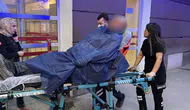 Adıyaman'da kontrolden çıkan otomobil takla attı