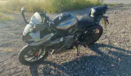 Bilecik'te motosiklet yoldan çıktı