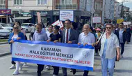 Karaman sokakları öğrenme tutkusuyla hareketlendi