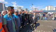 Talas Belediye Başkanı Yalçın saha ekipleriyle bayramlaştı