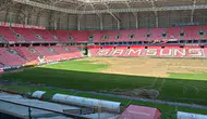 Samsun 19 Mayıs Stadyumu yeni sezona hibrit zeminle hazırlanıyor