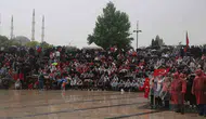 Sivaslılar sağanak yağışa rağmen milli maç için meydanda buluştu