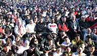 Kâğıthaneliler milli maç heyecanını dev ekranlarda birlikte yaşadı