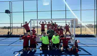 Manisalı genç hokeyciler ligi namağlup zirvede bitirdi