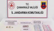 Çanakkale Jandarmasından büyük uyuşturucu operasyonu