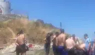 Mudanya'da deniz keyfi acıyla bitti