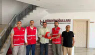 Mardinli iş insanına Kızılay’dan anlamlı ödül