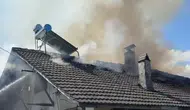 Bartın'da çıkan yangın bir aileyi evsiz bıraktı