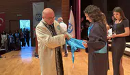 Kayseri Üniversitesi mezuniyetlerinde kep yerine ahilik geleneği şed kuşanıyor