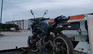 Edirne’de motosiklet sürücüsüne 27 bin liralık ceza şoku