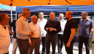 Düzce Belediye Başkanı Özlü pazarcı esnafıyla sabah kahvaltısında buluştu