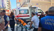 Samsun sıcağında ATM başında baygınlık geçiren hamile kadın hastaneye kaldırıldı