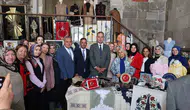 Erzurum’da el emeği eserler Çifte Minareli Medrese’de sergileniyor