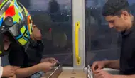 Belediye otobüsünde okey masası kurdular