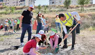 Denizli’nin geleceği minik ellerle toprakta yeşeriyor
