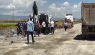 Çorum'da inşaat faciasından son anda dönüldü