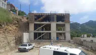 Andırın'da inşaat kazası bir işçi ağır yaralandı