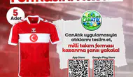 Samsun Canik geri dönüşüm yapana milli formayı hediye ediyor