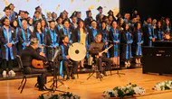Zonguldak’ta sıra dışı mezuniyet Diplomasını almadan sahneye çıktı