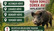 Akçakoca’da pazar günü sürek avı alarmı verildi