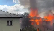 Kastamonu'da köy camisi küle döndü