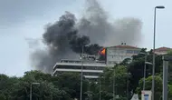 Beyoğlu’nda tadilat halindeki binada korkutan yangın
