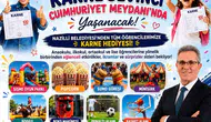 Nazilli öğrencileri karne yorgunluğunu meydanda atacak