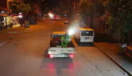 Uşak Belediyesi sinek ve haşerelere karşı ilaçlama başlattı