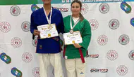 Salihlili sporcular Zonguldak'ta kürsüye ambargo koydu