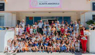 Alanya'da miniklere temizlik ve çevre bilinci aşılandı