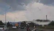 Elazığ trafiğinde akıl almaz motosiklet şovu