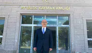 Ayvalık Kaymakamı Hasan Yaman yeni görevine uğurlanıyor