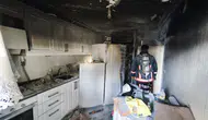Edirne’de mutfak yangınını son anda fark ettiler