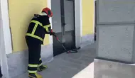 Bitlis'teki TCDD binasında beklenmedik misafir paniği