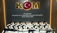 Diyarbakır polisi durdurduğu otomobilin içinden cephanelik çıkardı