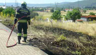 Menteşe’de bir izmarit neredeyse felakete yol açıyordu