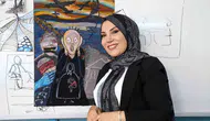 Gümüşhaneli öğretmenden atıklara sanat dokunuşu