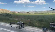 Eskişehirli çiftçiden traktöre veda Tarlada dron dönemi başladı