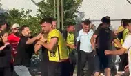 Tarsus’taki futbol maçında saha içi gerginlik