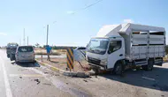 Karaman yolunda kavşak kazası 1 yaralı