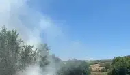 İnegöl’de tarlayı küle çeviren yangın korkuttu