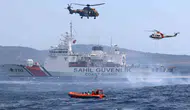 Ege’de büyük arama kurtarma tatbikatı başarıyla tamamlandı