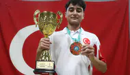 Kayserili genç sporcu dünya kupasında altın madalyayı kaptı
