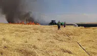 Diyarbakır'da devasa arazi yangını korku dolu anlar yaşattı